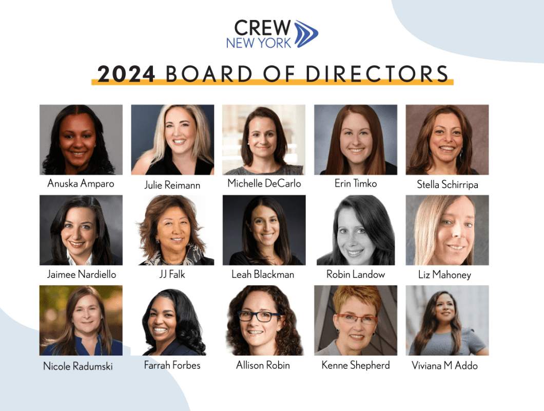 CREW New York Announces 2024 Board of Directors CREW New York