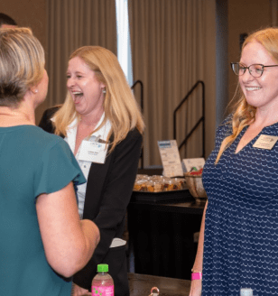 Members at event.