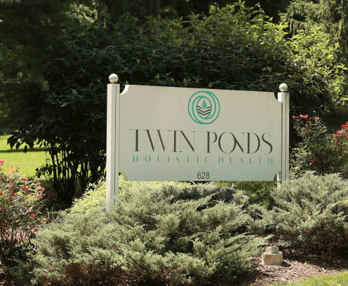 Twin Ponds Holistic Health Center Sign.