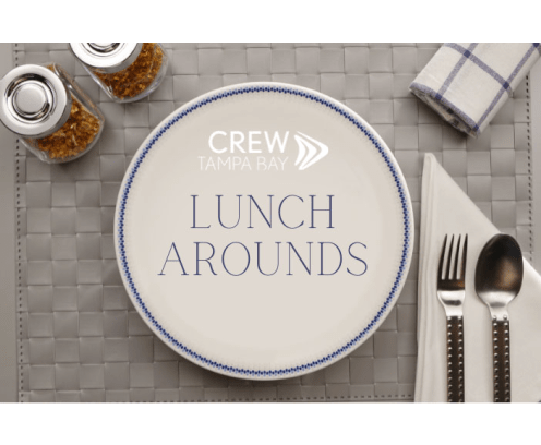Tampa Bay Lunch Arounds graphic.