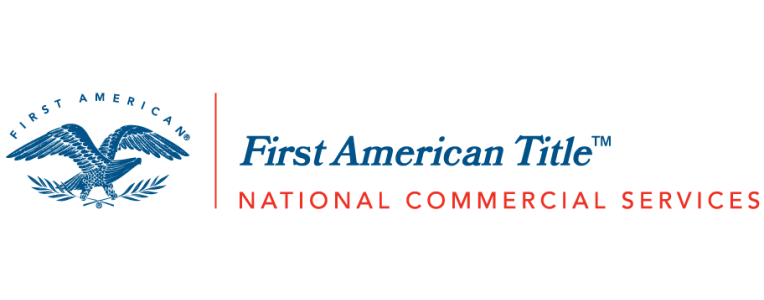 first american title insurance company national commercial services logo