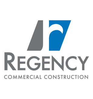 Regency Commercial Construction company logo.