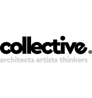 Collective architecture company logo; architects, artists, thinkers.