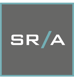 SR/A Interior Design Company logo.