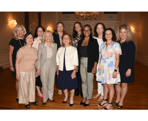Group of diverse, professional women; past presidents of CREW NY.