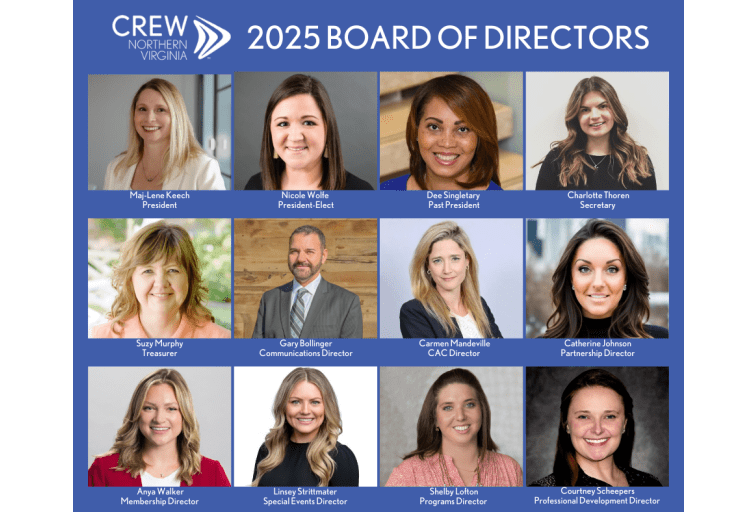 Presenting Your 2025 Board of Directors CREW Northern Virginia