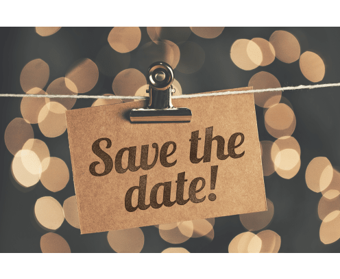 Save The Date Sign Lights