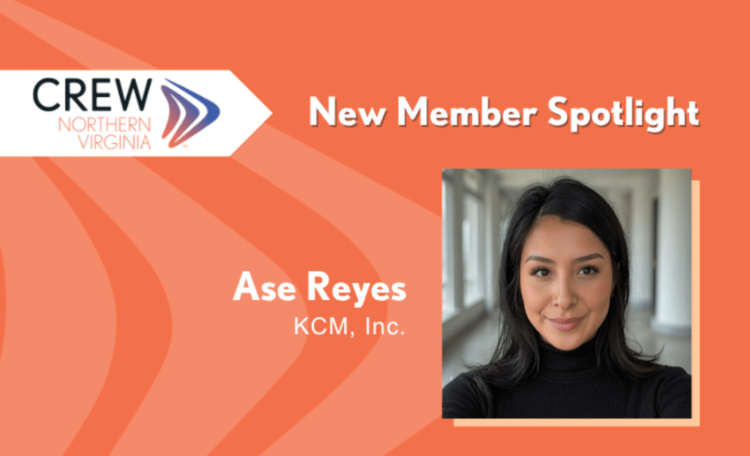 New Member Spotlight Ase Reyes CREW Northern Virginia