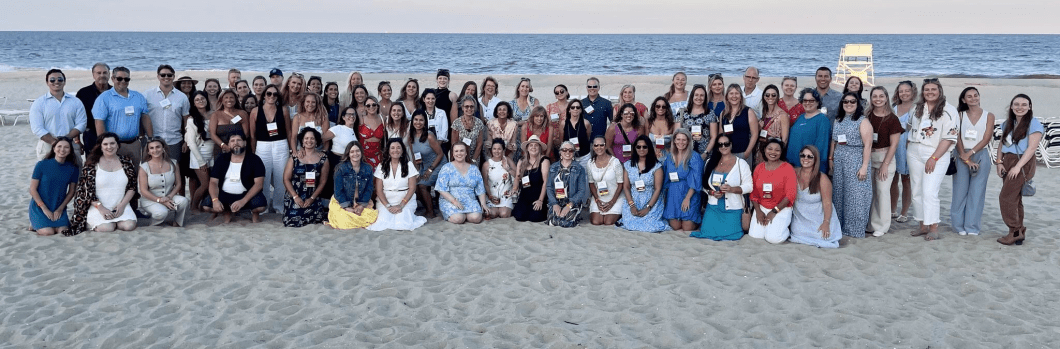 CREW NJ 2025 Beach Party Group Shot