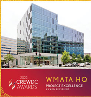 2022 CREW DC Project Excellence Winner: WMATA HQ
