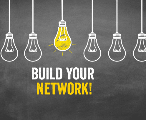 string of lightbulbs build your network