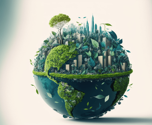 Ecology concept and Environmental ,Banner design elements for sustainable energy development