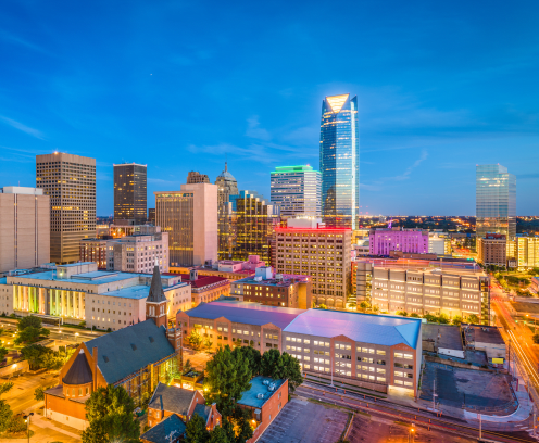 Oklahoma City Skyline