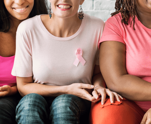 Women Breast Cancer Support Charity Concept