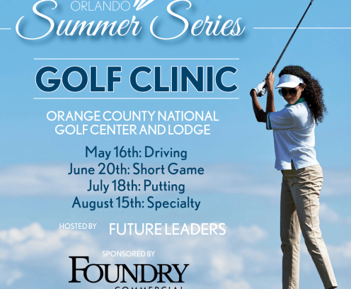 Summer Series Golf Clinic Graphic