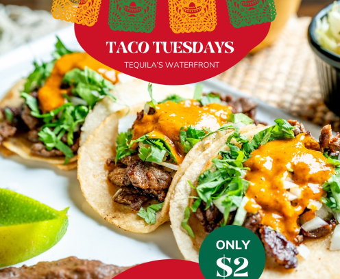 tacos on a plate