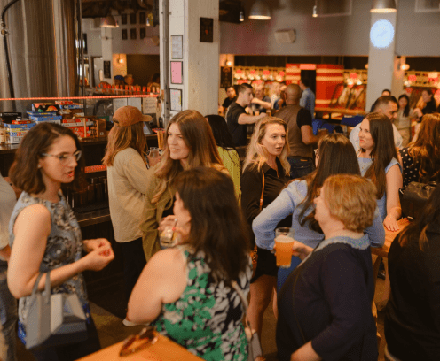 Womens leadership happy hour