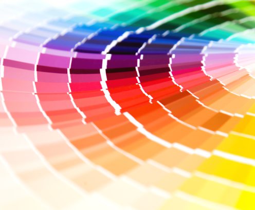color guide close-up
