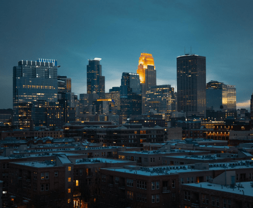 Skyline of Minneapolis