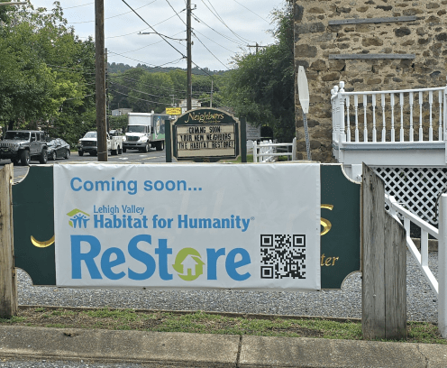 Habitat for Humanity ReStore Sign.