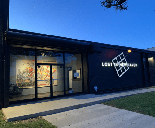 lost in new haven museum