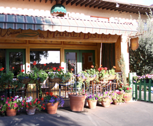 Vincent Market Bistro Entrance.