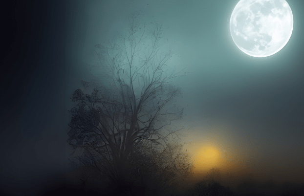 full moon haunted haze