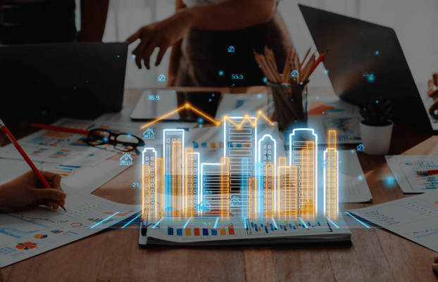 futuristic-data-analysis-with-business-team-collaborating