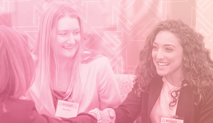 Mentoring Monday photo of women meeting each other