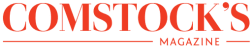 comstocks magazine red logo