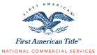First American Title National Commercial Services logo