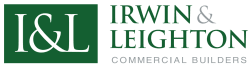 irwin and leighton commercial builders company logo