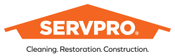 servpro logo with tagline cleaning restoration construction