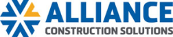 alliance construction solutions logo