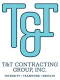t and t contracting logo