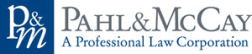 pahl mccay logo with tagline A professional law corporation