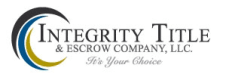 Integrity Title and Escrow Company LLC logo with tagline It's Your Choice