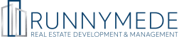 runnymede logo subtext says real estate development and management