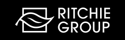 Ritchie Group in white with black background