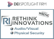 rethink innovations logo with tagline DEI spotlight firm