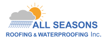 all seasons roofing waterproofing inc logo
