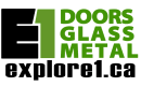 E1 Doors Glass Metal logo