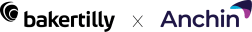 Baker Tilly X Anchin logo.