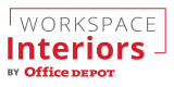 odp business solutions with tagline workspace interiors