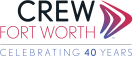 CREW Fort Worth 40 Years logo