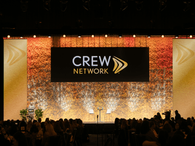 CREW Network 2024 Vancouver convention stage