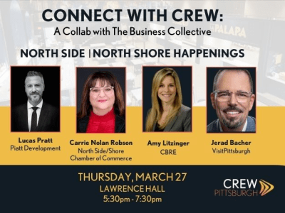 Graphic of Connect with CREW.