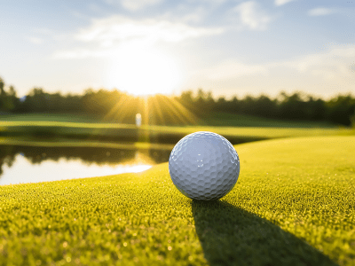 golf-ball-on-a-tee-at-sunrise