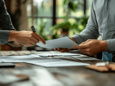 signing-documents-exchanging-paperwork
