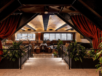 View of dining room at 22 Vanderbilt